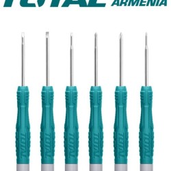 Precision screwdriver set 6 pcs. 