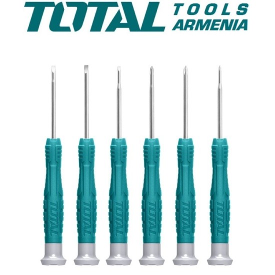 Precision screwdriver set 6 pcs. 