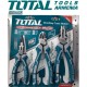 Set of high leverage pliers, long nose pliers, side cutters 3 pcs Set of high leverage pliers, long nose pliers, side cutters 3 pcs