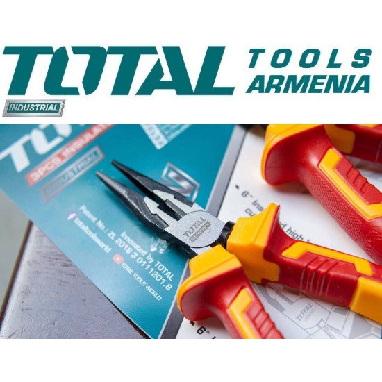 Set of insulated pliers 1000V 3pcs