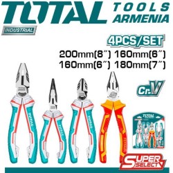 Set of pliers 4 pcs