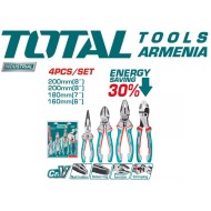 Pliers set 4 pcs.