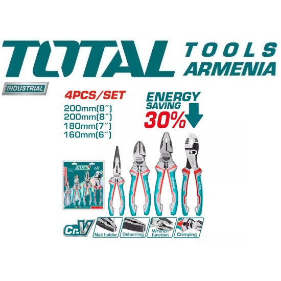 Pliers set 4 pcs. Pliers set 4 pcs.