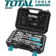 Tool set 1/2" 1/4" 44 pieces