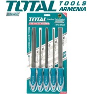 A set of steel chisels 5 pcs.