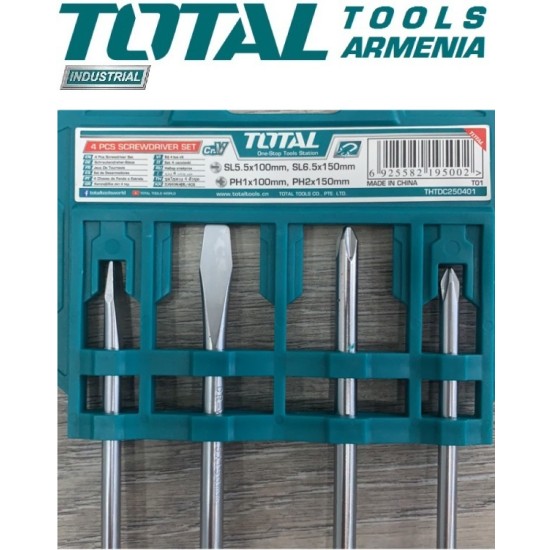 Screwdriver Set - 4 Piece Screwdriver Set - 4 Piece