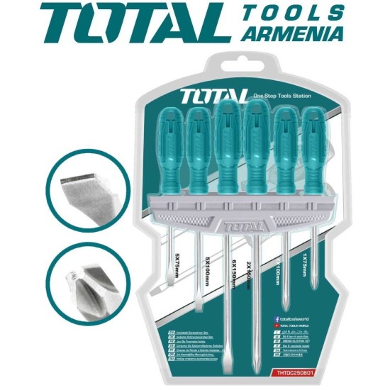 Screwdriver Set - 6 Pcs