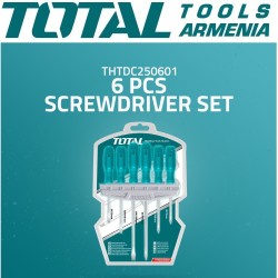 Screwdriver Set - 6 Pcs