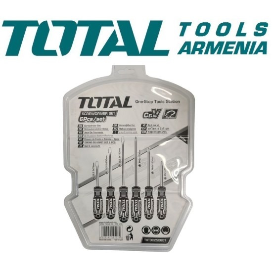 Screwdriver Set - 6 Pcs