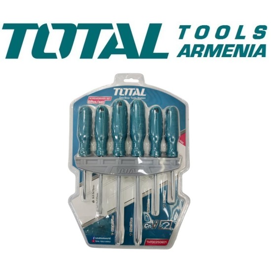 Screwdriver Set - 6 Pcs