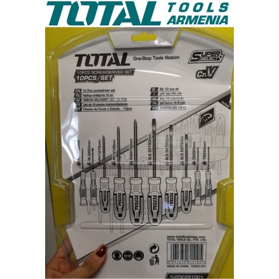 Screwdriver Set - 10 Pcs