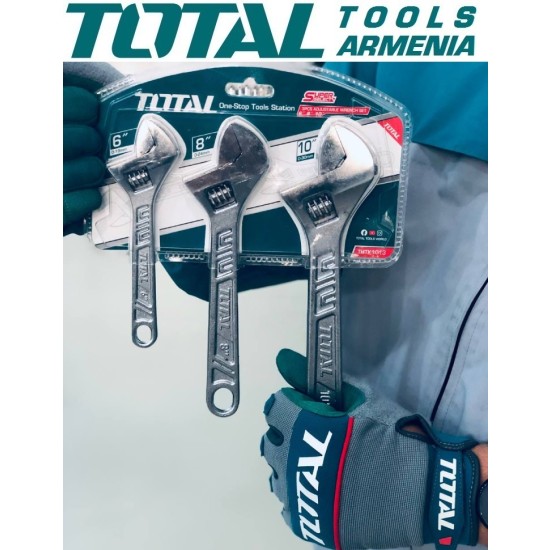 Adjustable wrench set 3pcs Adjustable wrench set 3pcs