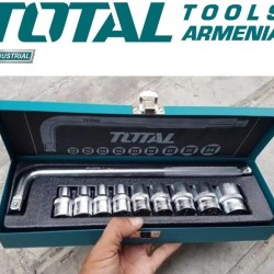 Socket set 1/2" 10 pcs