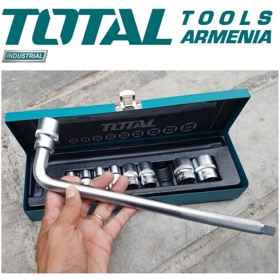 Socket set 1/2" 10 pcs