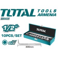 Socket set 1/2" 10 pcs