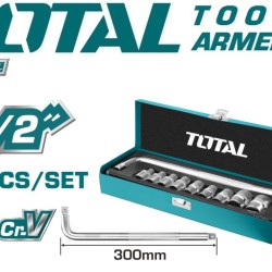 Socket set 1/2" 10 pcs