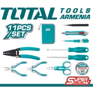 Electrician's set of tools 11 pcs