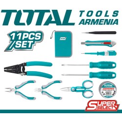 Electrician's set of tools 11 pcs