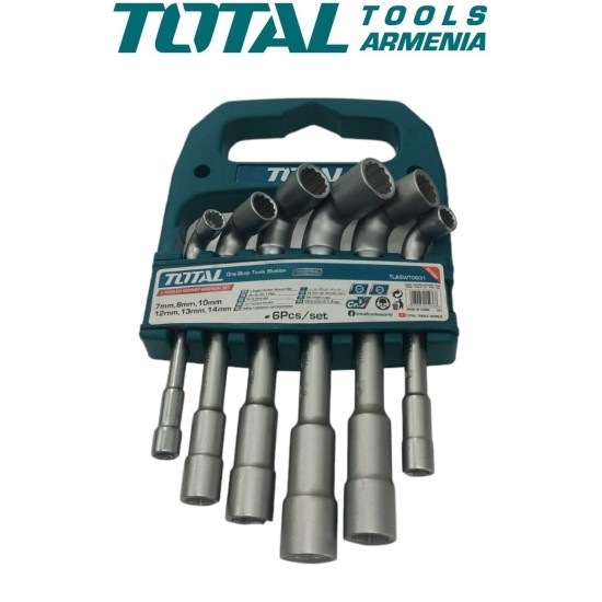 6pcs L-angle socket wrench set