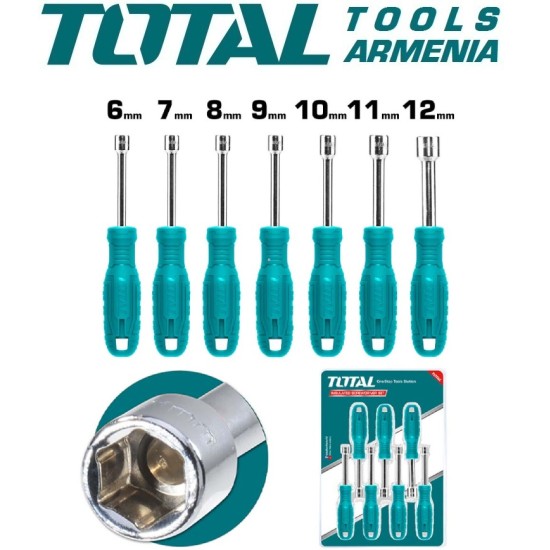 Socket head screwdriver set 7pcs