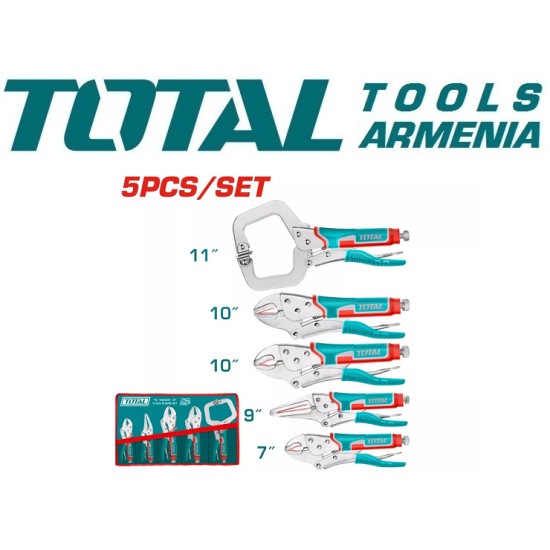 Set of pliers 5 pcs Set of pliers 5 pcs