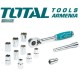 Socket set, 1/2, sockets 10 - 24 mm, with ratchet wrench Socket set, 1/2, sockets 10 - 24 mm, with ratchet wrench