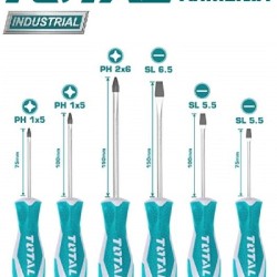 Screwdriver Set - 6 Pcs