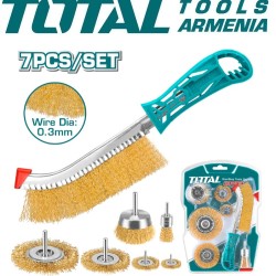 Set of wire brushes 7pcs