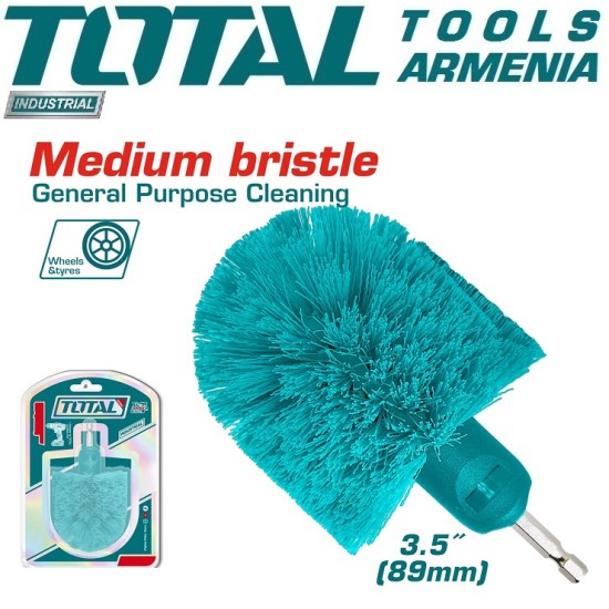 Medium hardness brush-head 3.5" Medium hardness brush-head 3.5"