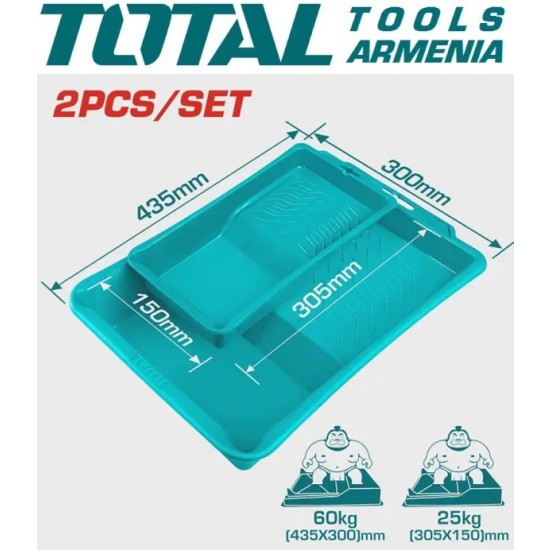 Paint roller tray set 2pcs Paint roller tray set 2pcs
