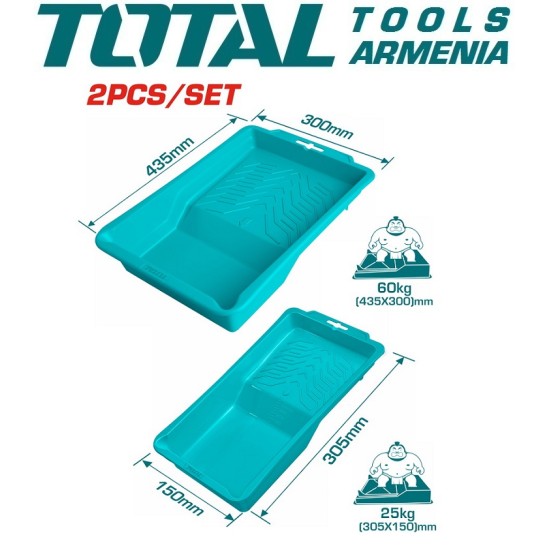 Paint roller tray set 2pcs Paint roller tray set 2pcs