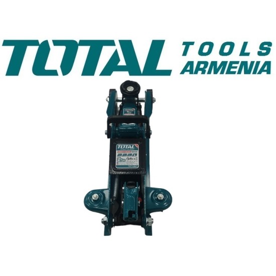 Hydraulic rolling jack 2t