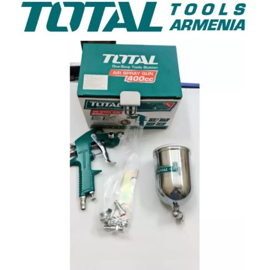 Paint spray gun with top tank Paint spray gun with top tank