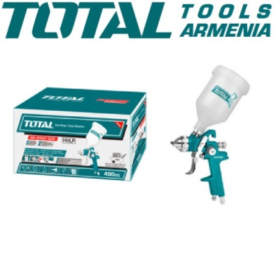 Paint spray gun with top tank Paint spray gun with top tank