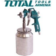 Spray gun with bottom tank 1l