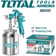 Spray gun with bottom tank 1l