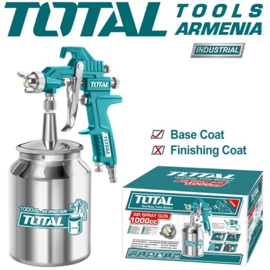 Spray gun with bottom tank 1l Spray gun with bottom tank 1l