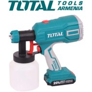 Cordless paint sprayer
