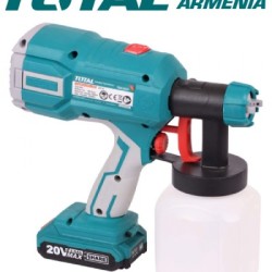 Cordless paint sprayer