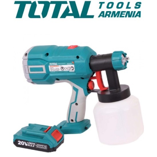 Cordless paint sprayer Cordless paint sprayer