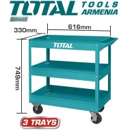 Tool cart 3 trays