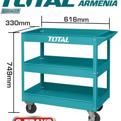 Tool cart 3 trays