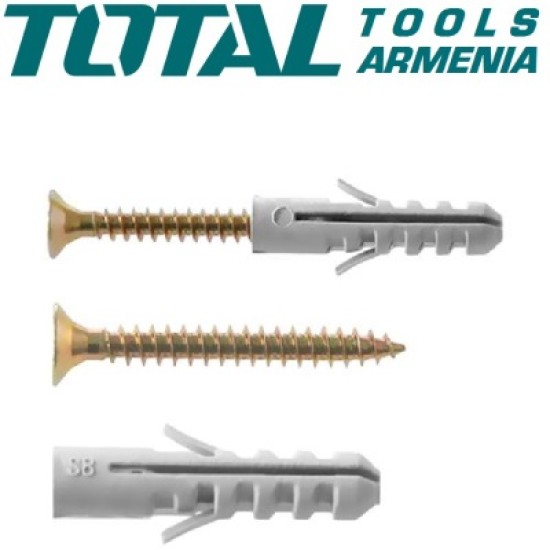 Screw with plastic dowel set 15pcs Screw with plastic dowel set 15pcs