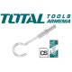 Hook screw with plastic dowel set 6pcs