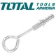 Closed hook screw with plastic dowel set 6pcs Closed hook screw with plastic dowel set 6pcs