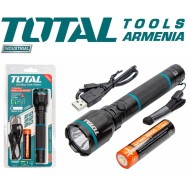Rechargeable flashlight