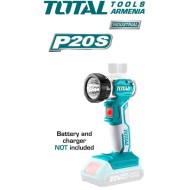 Flashlight with battery   