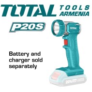 Flashlight with battery