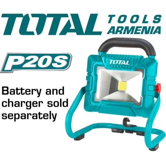 Cordless LED Work Lantern - Floodlight 20 V Cordless LED Work Lantern - Floodlight 20 V