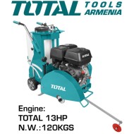 Gasoline asphalt cutter 9.6 Kw